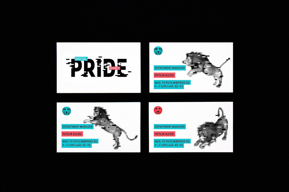 互聯網營銷企業Pride品牌形象設計