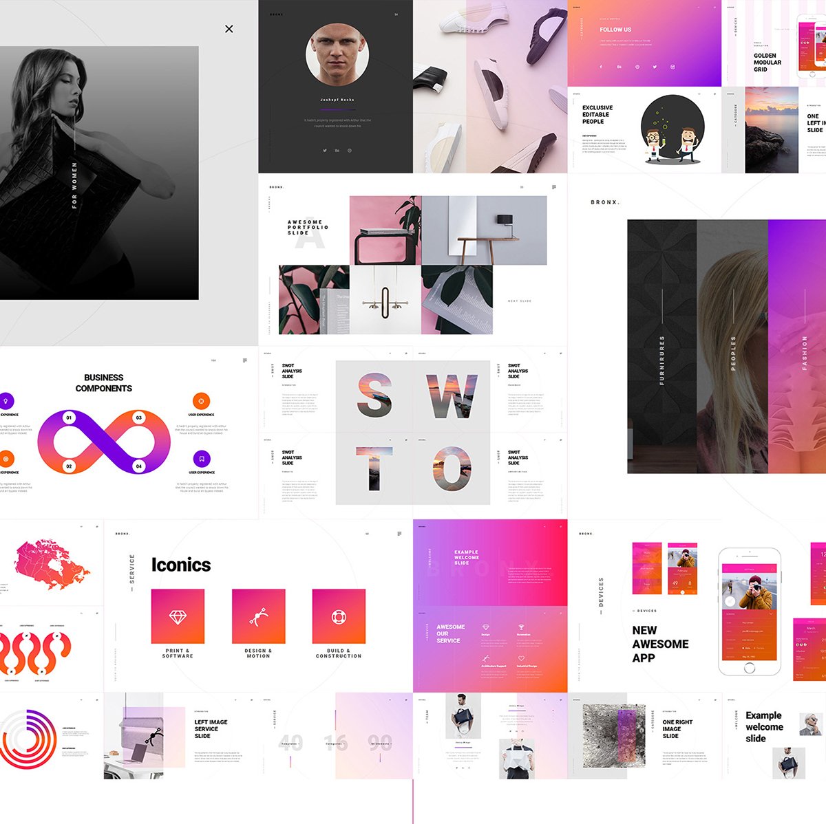 SWOOSHPAY時尚用品品牌設計  網站部分展示