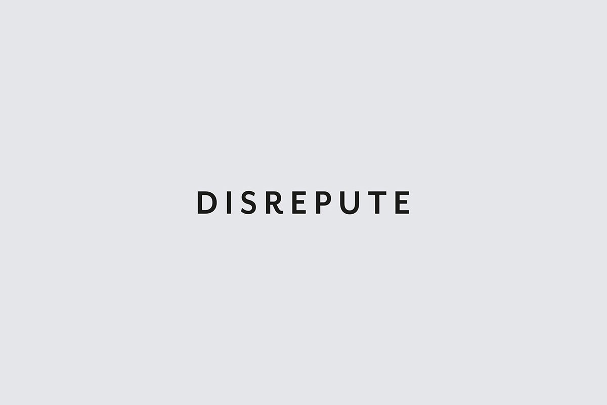 Disrepute酒吧品牌設(shè)計(jì)  字標(biāo)設(shè)計(jì)