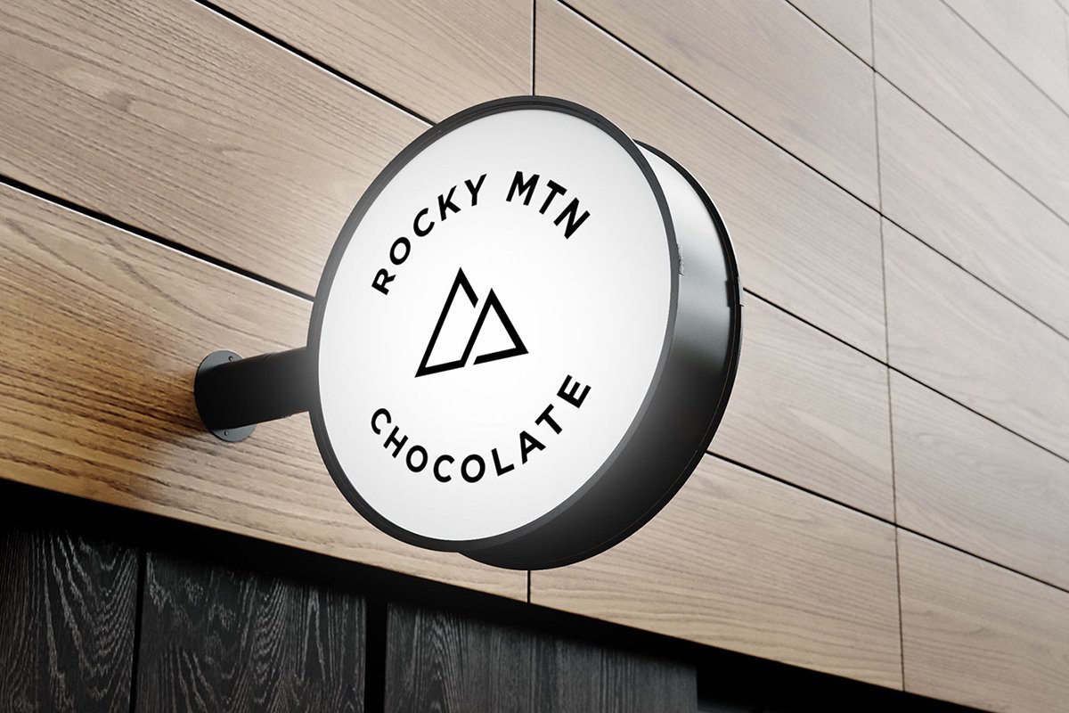 ROCKY MTN巧克力品牌設計  標志設計