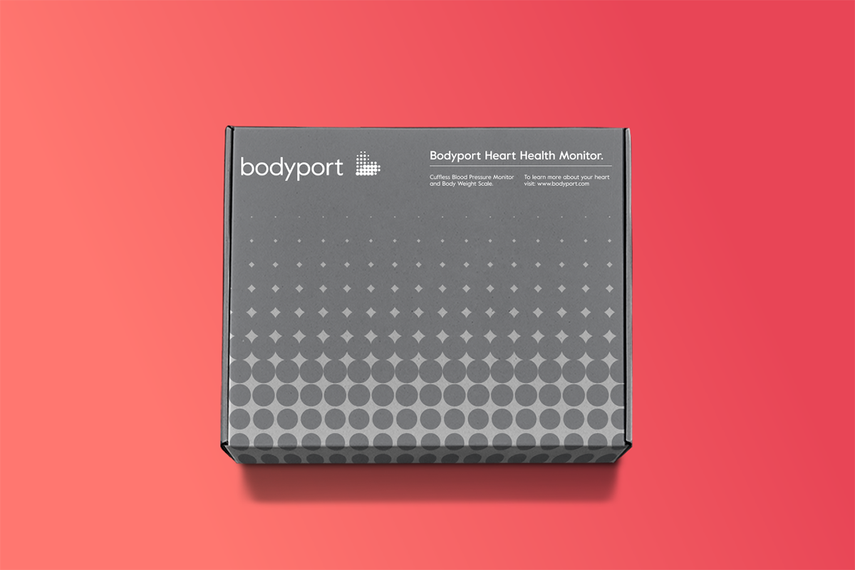 bodyport心臟健康測試儀品牌設計  包裝盒設計