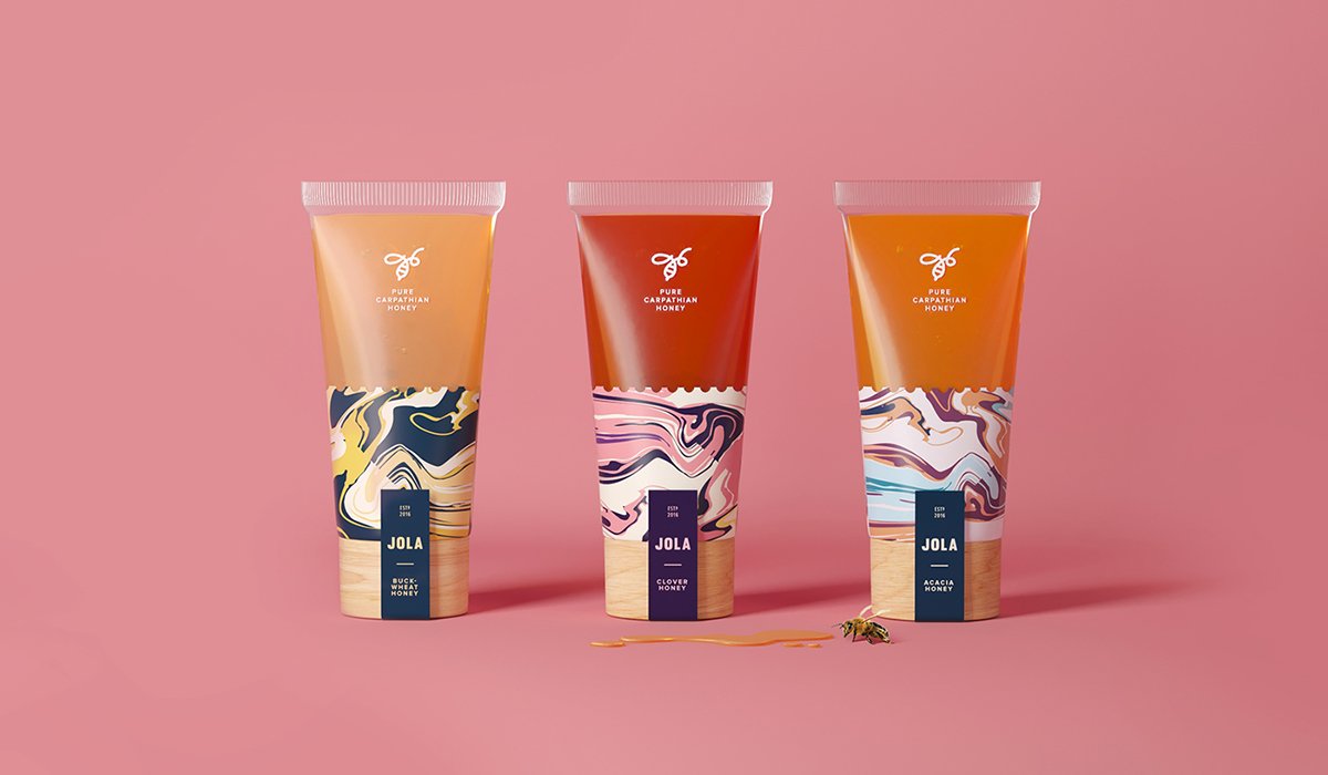 JOLA蜂蜜食品品牌形象設計  包裝設計