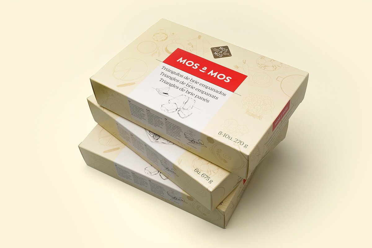 Mos Mos冷凍食品品牌設計形象  包裝盒設計