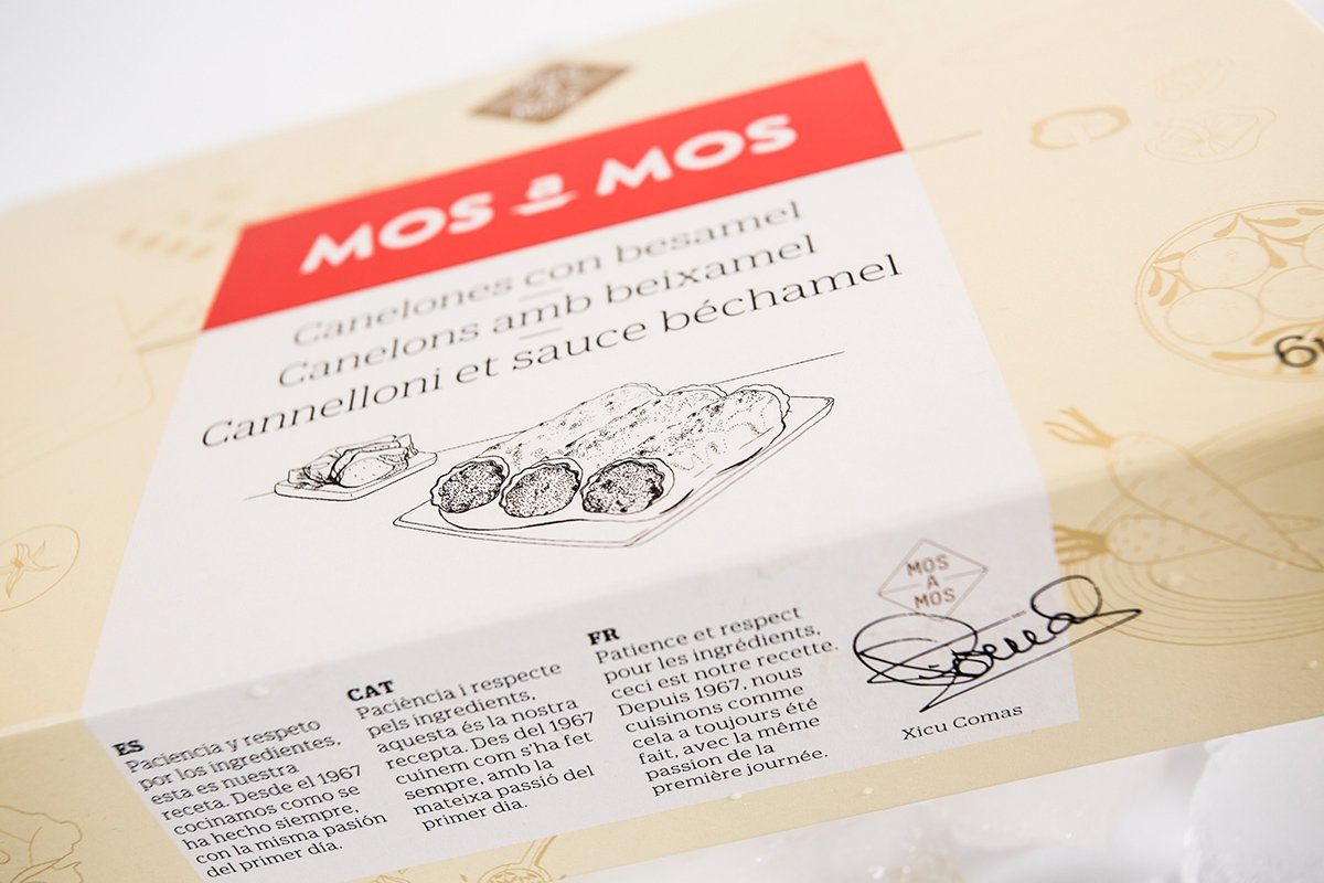 Mos Mos冷凍食品品牌設計形象  包裝設計