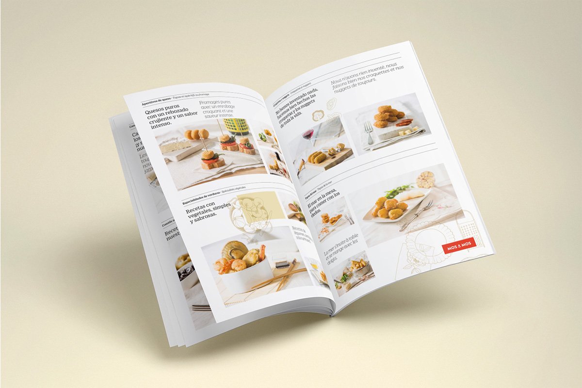 Mos Mos冷凍食品品牌設計形象  畫冊設計