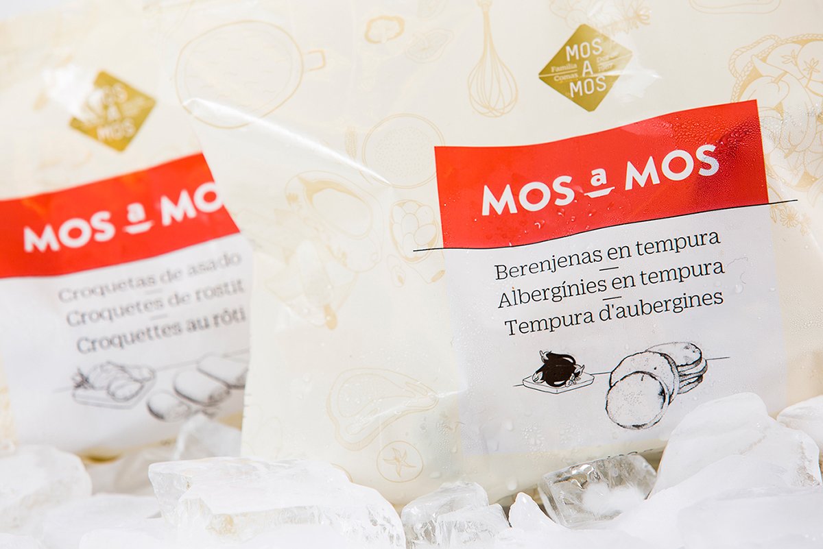 Mos Mos冷凍食品品牌設計形象展示