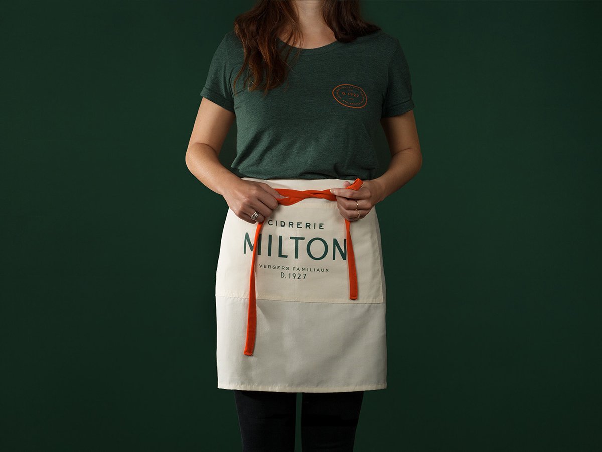 深圳品牌設計  深圳品牌策劃  MILTON蘋果酒品牌形象設計  服裝設計