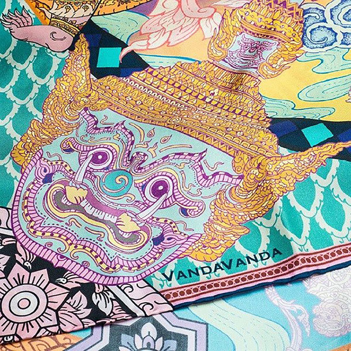 深圳品牌設(shè)計(jì)  深圳品牌策劃  Vandavanda圍巾品牌形象設(shè)計(jì)  插畫展示