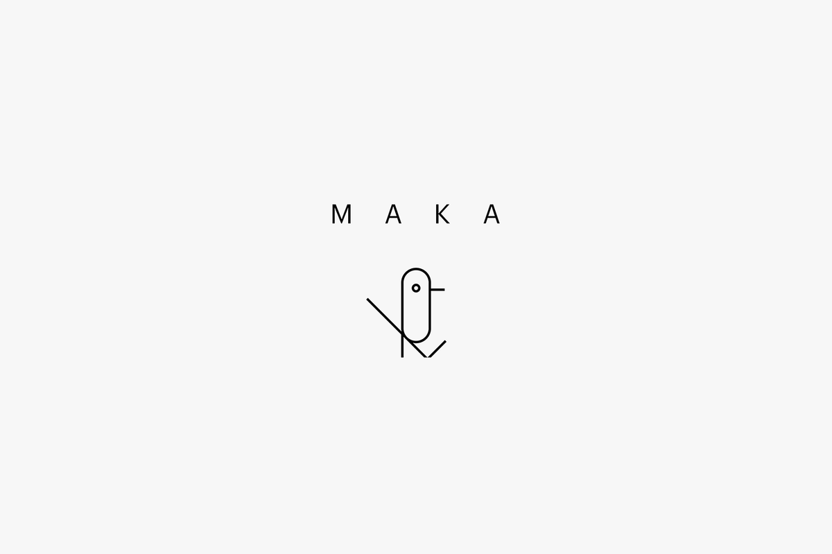 “白色畫布”藝術品——Maka瓶子品牌設計和圖標展示賞析，品牌設計，瓶子品牌設計，品牌圖標設計，品牌策劃，深圳品牌設計，左右格局