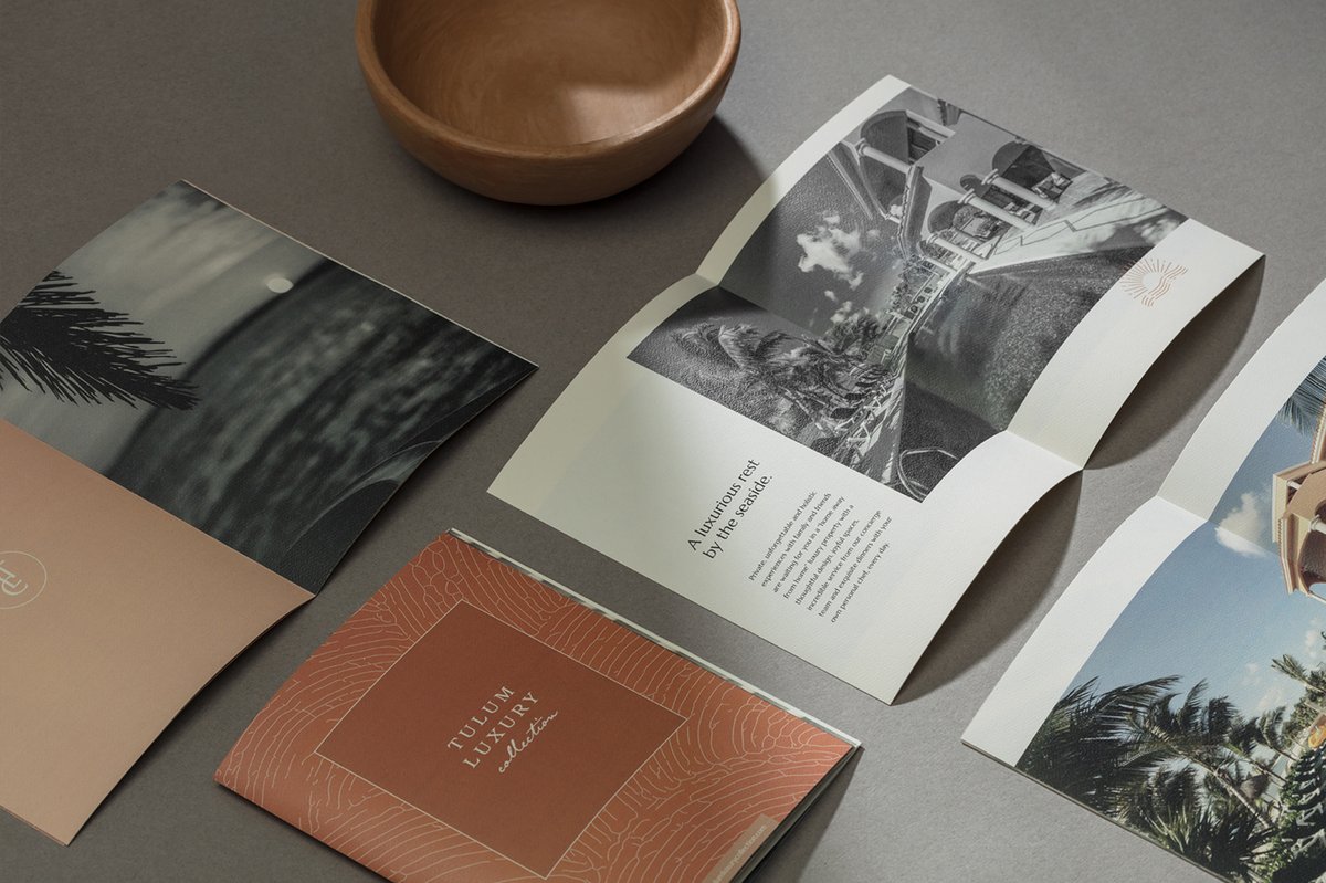 TULUM LUXURY海邊豪華酒店品牌設計和宣傳畫冊設計案例,品牌設計，酒店品牌設計，宣傳畫冊設計，酒店畫冊設計，深圳品牌設計