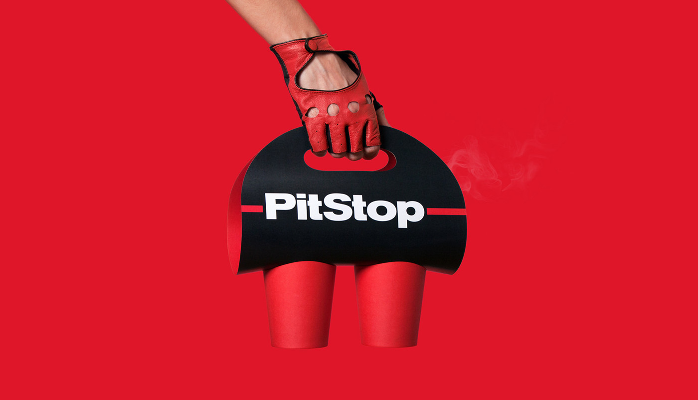 快餐連鎖店 PitStop 品牌形象升級案例，快餐品牌設計，深圳品牌設計，品牌形象升級，左右格局