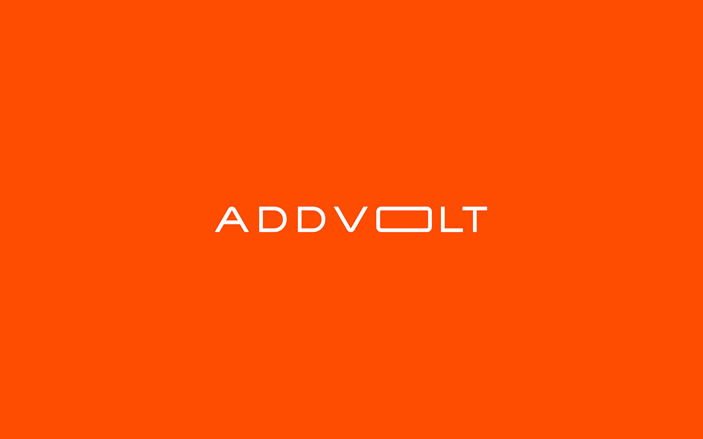 葡萄牙Addvolt 創新科技企業品牌設計欣賞，企業形象設計，深圳品牌設計，左右格局