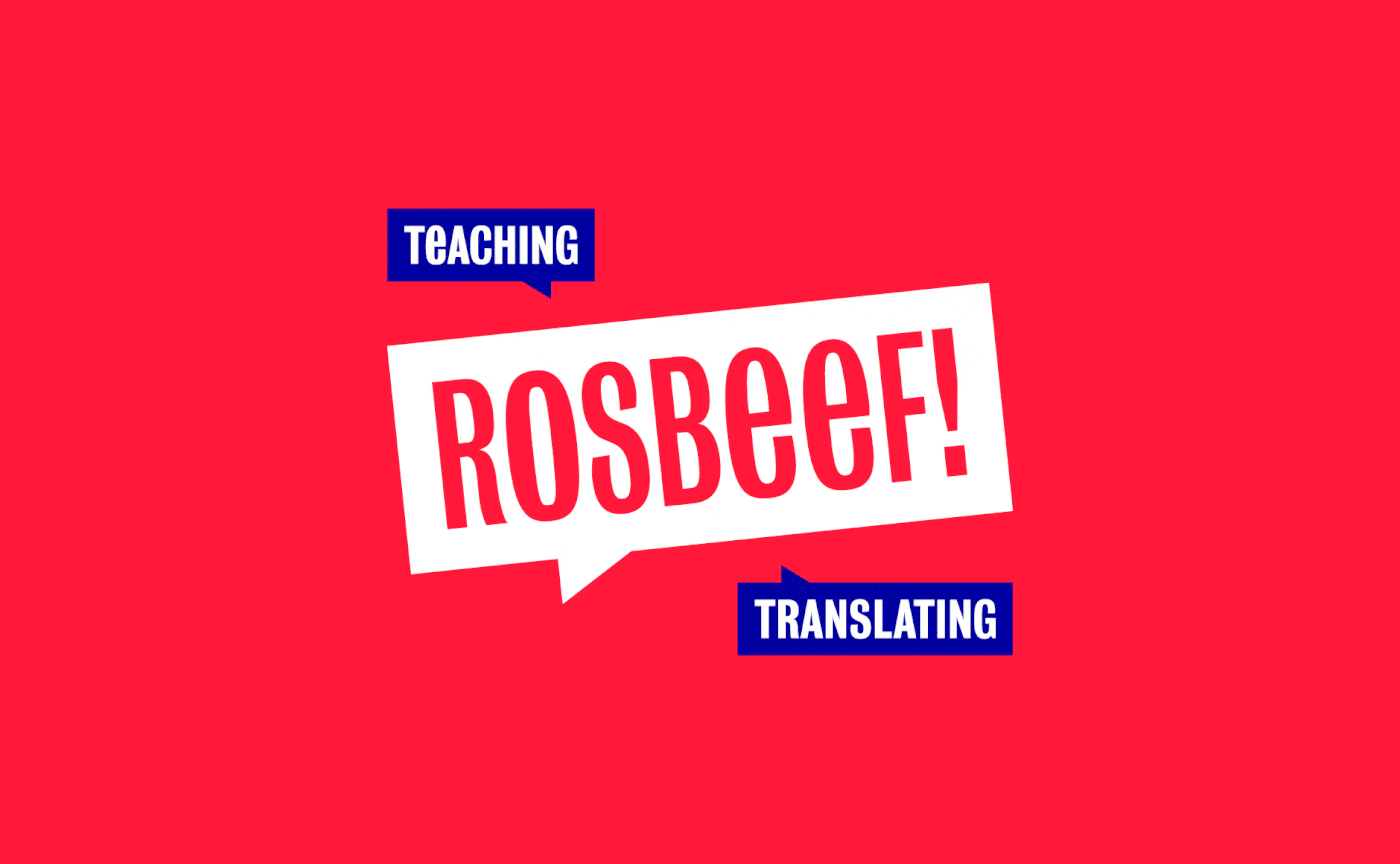 Rosbeef英語機構平臺品牌定位策劃案例，品牌設計案例，品牌定位策劃，品牌設計公司，深圳品牌設計，左右格局