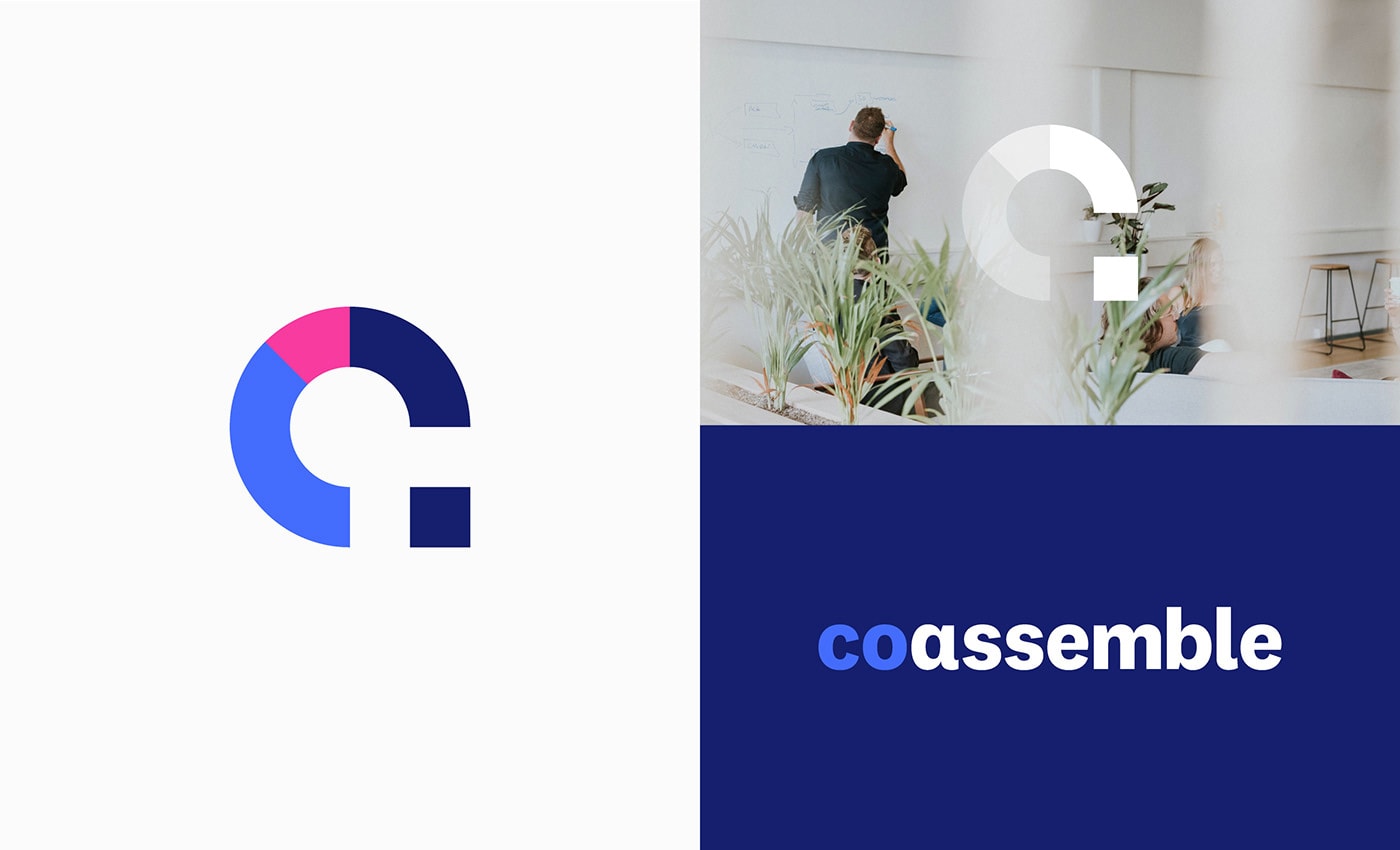 在線教育機構Coassemble品牌戰略升級案例，教育品牌設計，品牌戰略升級，品牌設計公司，深圳品牌設計，左右格局