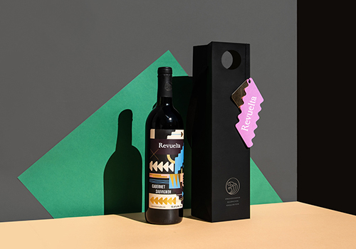 Revuelta墨西哥高端葡萄酒品牌形象設計案例欣賞