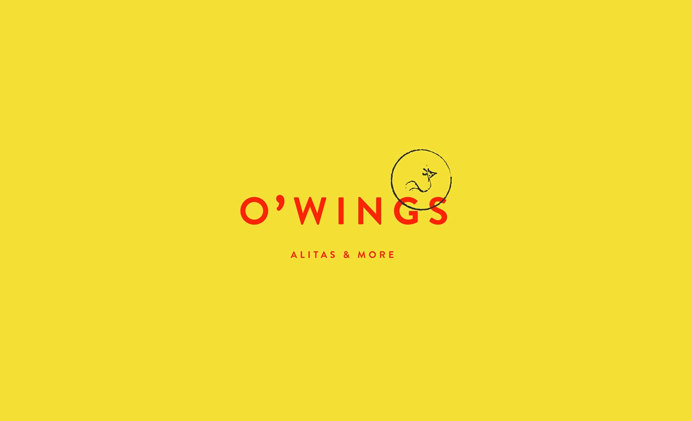O'Wings 高檔快餐店品牌設計——品牌視覺營銷塑造差異化，餐飲品牌設計，餐飲視覺營銷，品牌設計公司，深圳品牌設計，左右格局