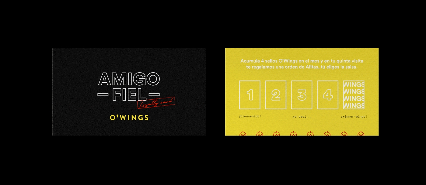O'Wings 高檔快餐店品牌設計——品牌視覺營銷塑造差異化，餐飲品牌設計，餐飲視覺營銷，品牌設計公司，深圳品牌設計，左右格局