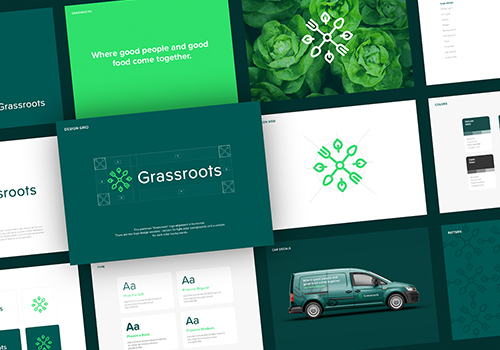 Grassroots 優質食品企業品牌形象設計