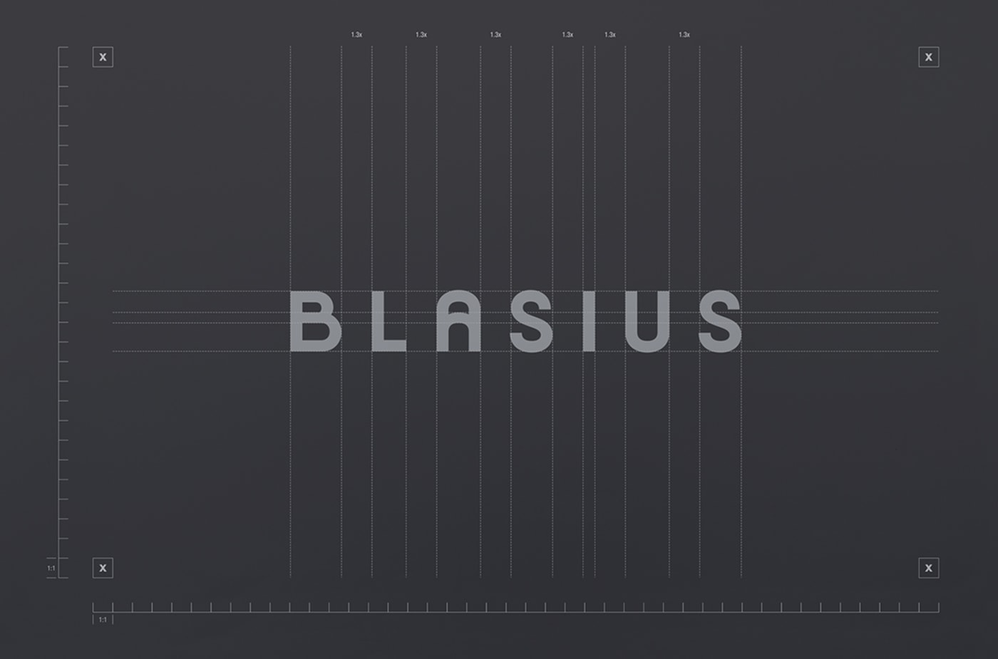 知名 BLASIUS 巴西建筑企業品牌設計案例欣賞，建筑品牌設計，企業形象設計，深圳品牌設計，左右格局