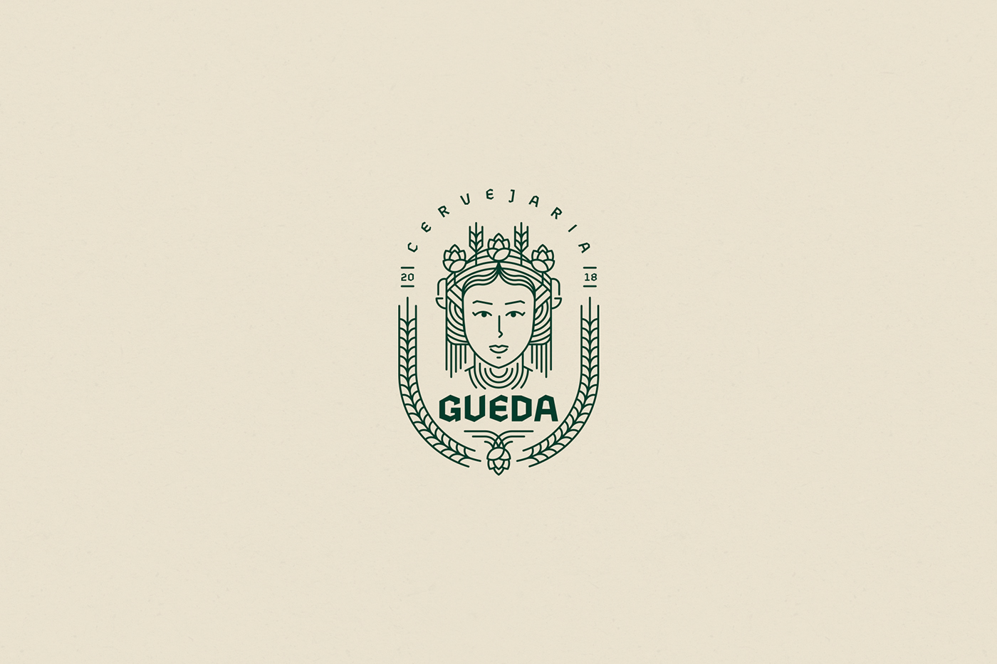 Gueda 精釀啤酒品牌設計和品牌包裝策劃，餐飲品牌設計，啤酒品牌設計，品牌包裝策劃，深圳品牌設計，左右格局