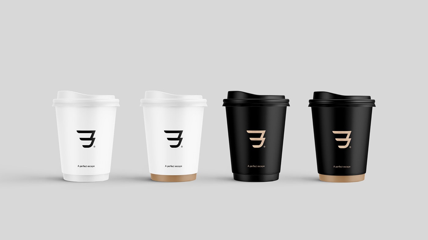 THIRRD 時尚咖啡店品牌設(shè)計——創(chuàng)意品牌定位策劃，時尚餐飲品牌設(shè)計，品牌定位策劃，深圳品牌設(shè)計，左右格局