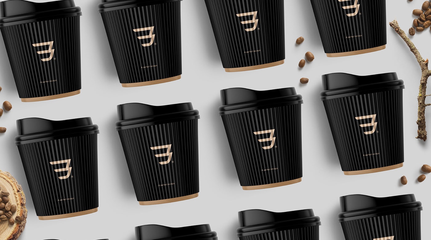 THIRRD 時尚咖啡店品牌設(shè)計——創(chuàng)意品牌定位策劃，時尚餐飲品牌設(shè)計，品牌定位策劃，深圳品牌設(shè)計，左右格局
