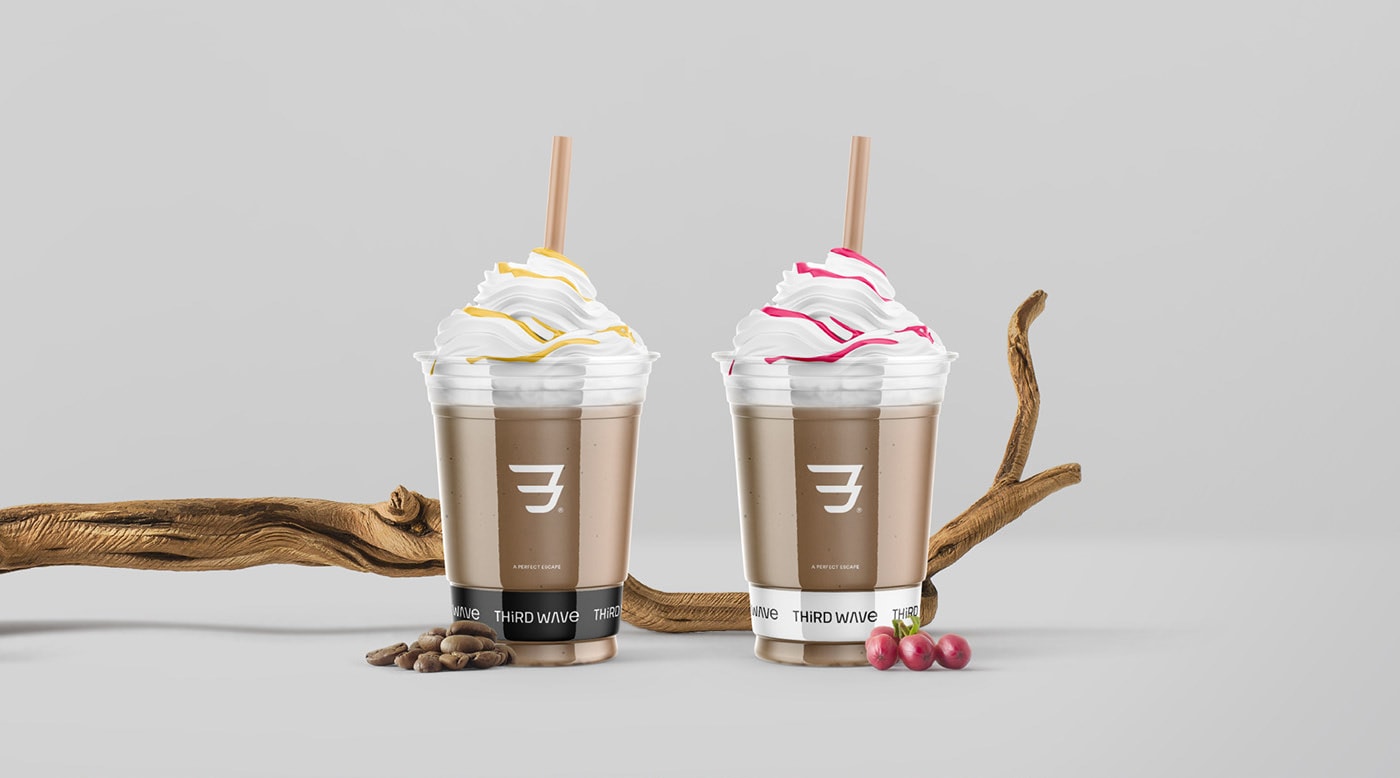 THIRRD 時尚咖啡店品牌設(shè)計——創(chuàng)意品牌定位策劃，時尚餐飲品牌設(shè)計，品牌定位策劃，深圳品牌設(shè)計，左右格局