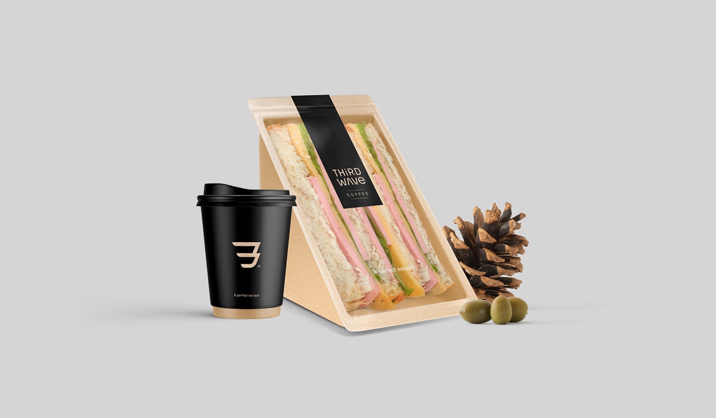 THIRRD 時尚咖啡店品牌設(shè)計——創(chuàng)意品牌定位策劃，時尚餐飲品牌設(shè)計，品牌定位策劃，深圳品牌設(shè)計，左右格局