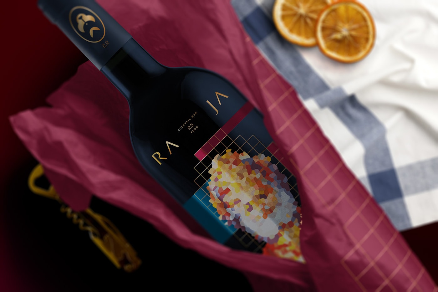 印度主題雞尾酒酒吧品牌設計案例，酒吧品牌設計，餐飲品牌設計，品牌設計公司，左右格局